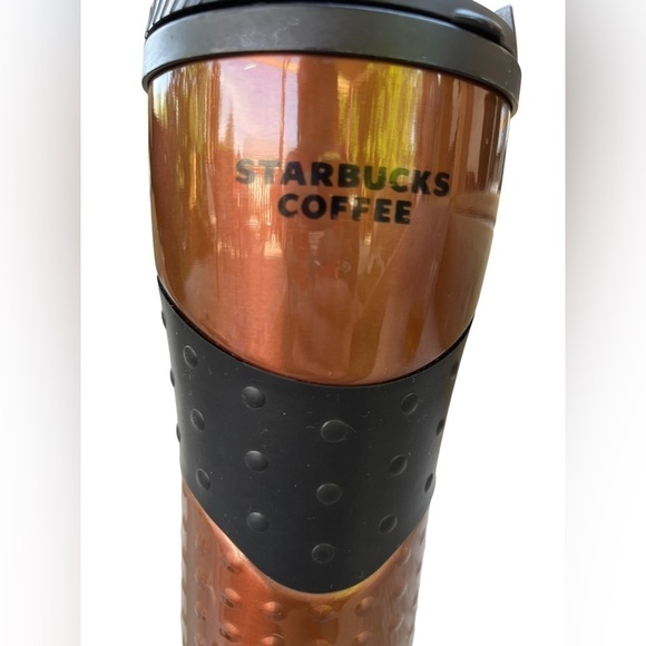 Starbucks Copper Brown Stainless Steel Tumbler 16oz - Picture 4 of 9